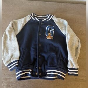 Gap Vintage Soft Brannan Bear Varsity Jacket